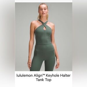 Align Keyhole Halter Sz 14